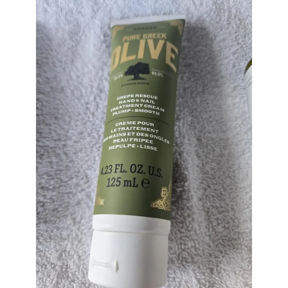 KORRES PURE GREEK OLIVE BODY CREAM & SHOWER GEL 4 PIECE